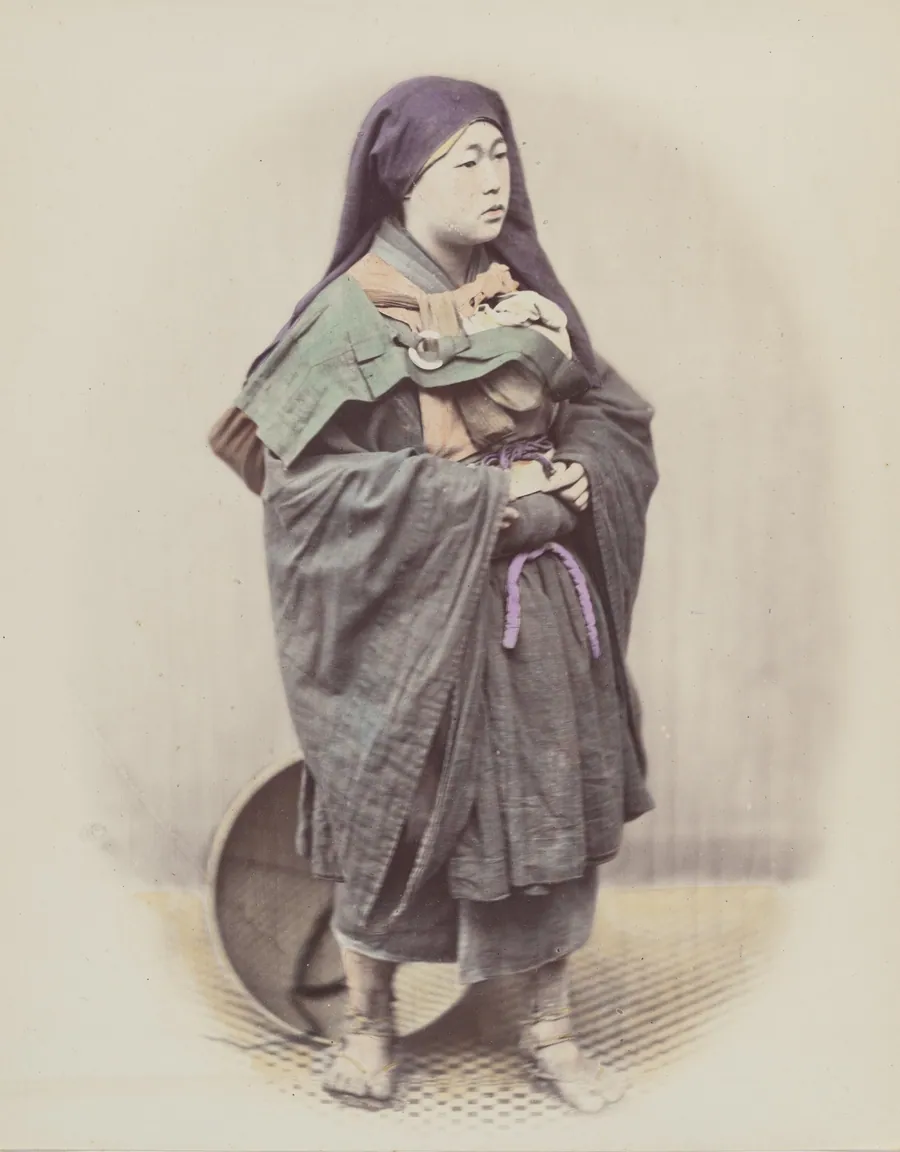 Mendicant Nun by Felice Beato