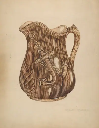 Rockingham Pitcher