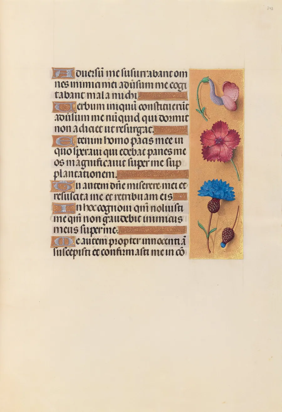 Hours of Queen Isabella the Catholic, Queen of Spain:  Fol. 242r by Master of the First Prayerbook of Maximillian