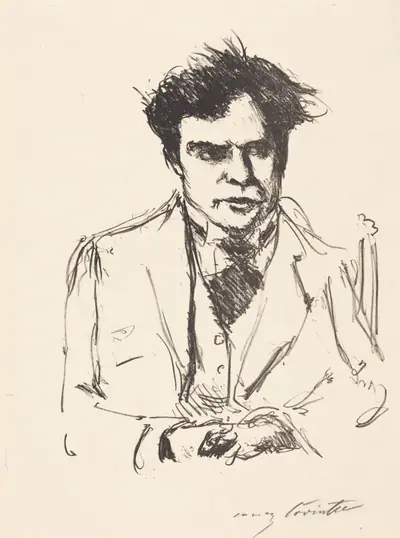 Bildnis Joseph Schwarz (Portrait of Joseph Schwarz)