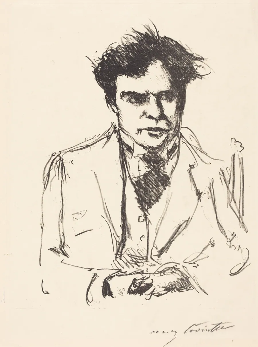 Bildnis Joseph Schwarz (Portrait of Joseph Schwarz) by Lovis Corinth