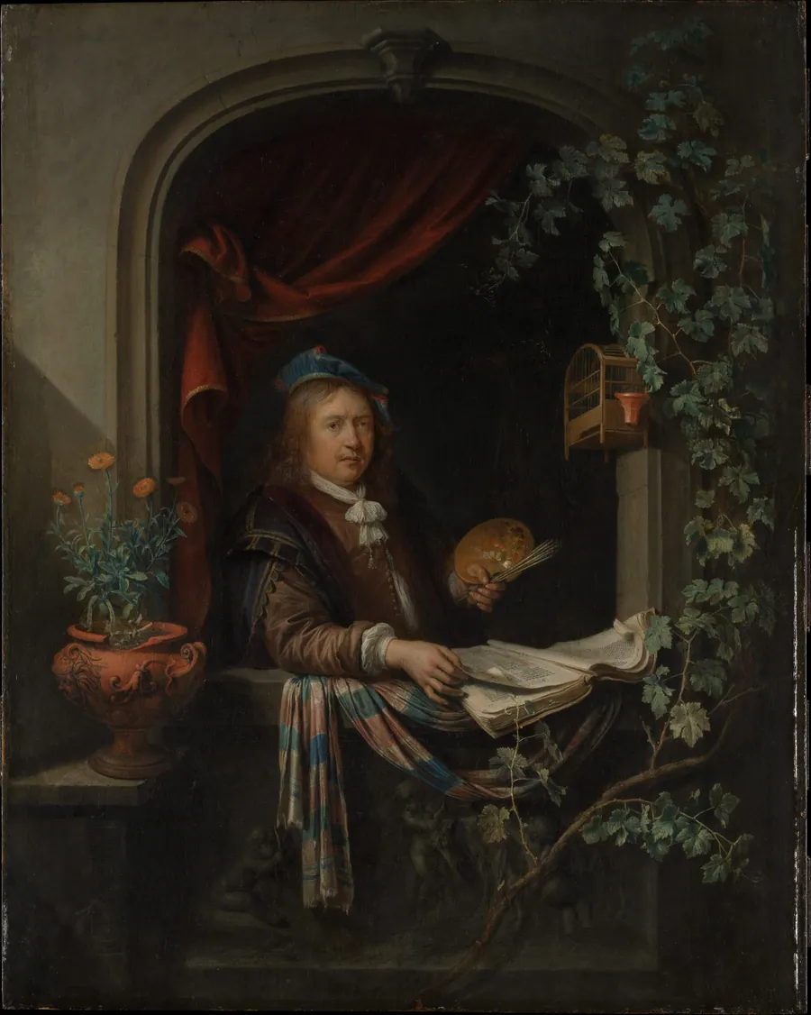 Self-Portrait by Gerrit Dou
