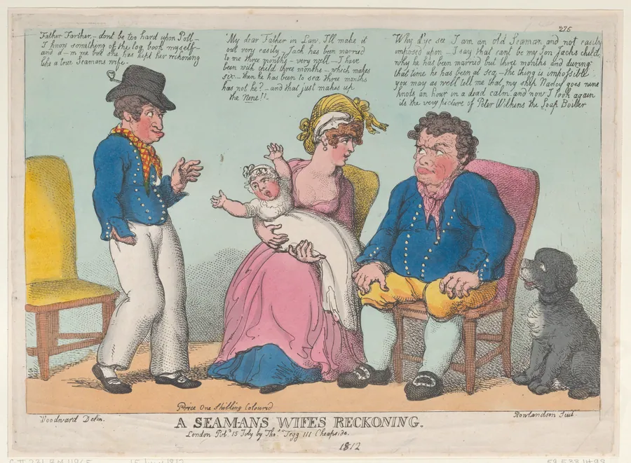 A Seaman's Wife's Reckoning by George Murgatroyd Woodward