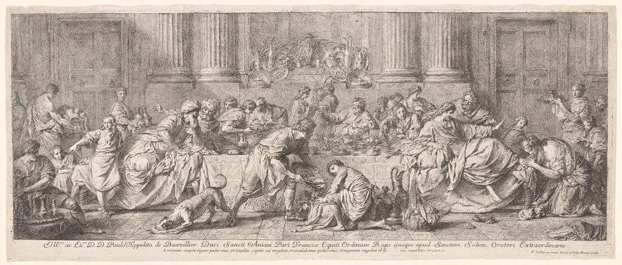 The Banquet in the House of Simon the Pharisee by Pierre Subleyras