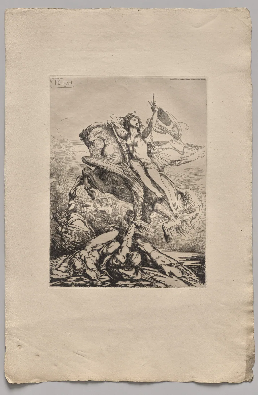 Genius of the Arts by Nicolas-François Chifflart