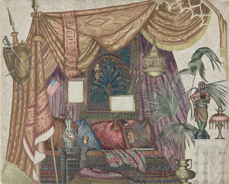 Setting (interior) by Perkins Harnly