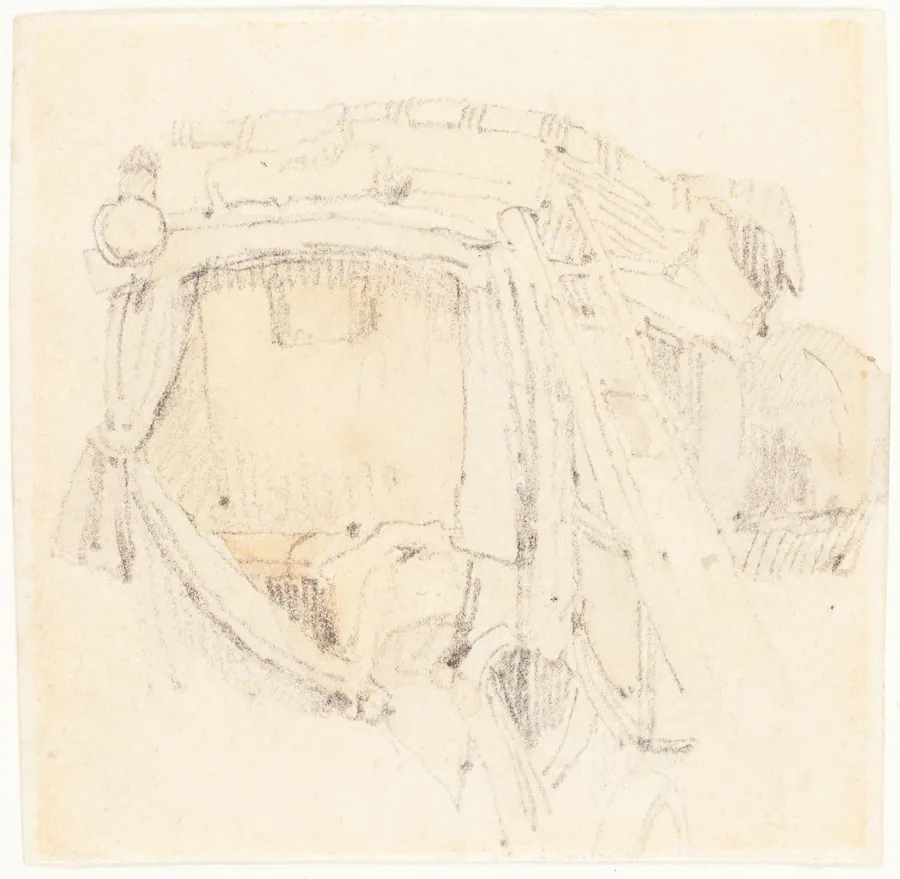 A Carriage by Samuel Prout