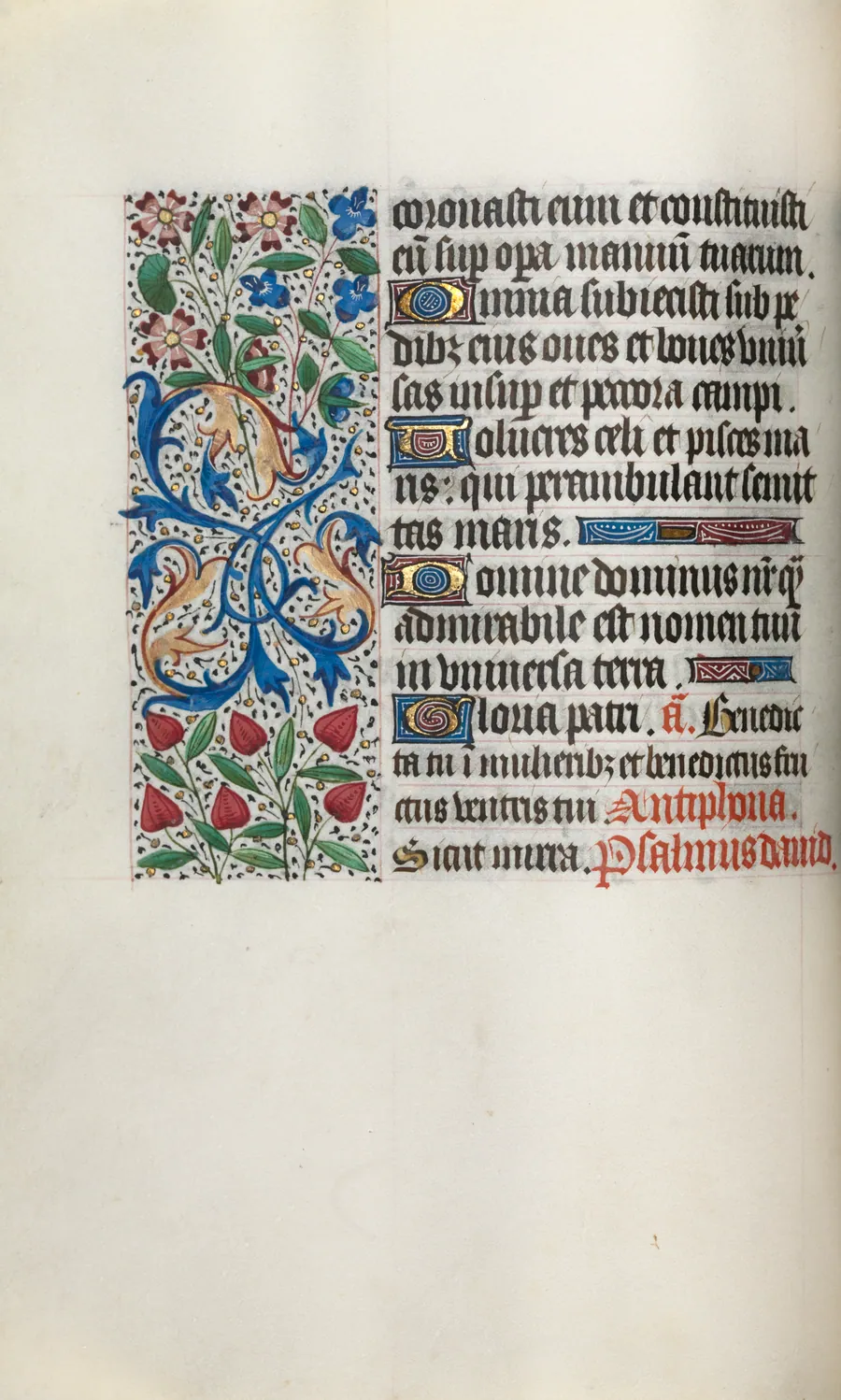 Book of Hours (Use of Rouen): fol. 31v by Master of the Geneva Latini