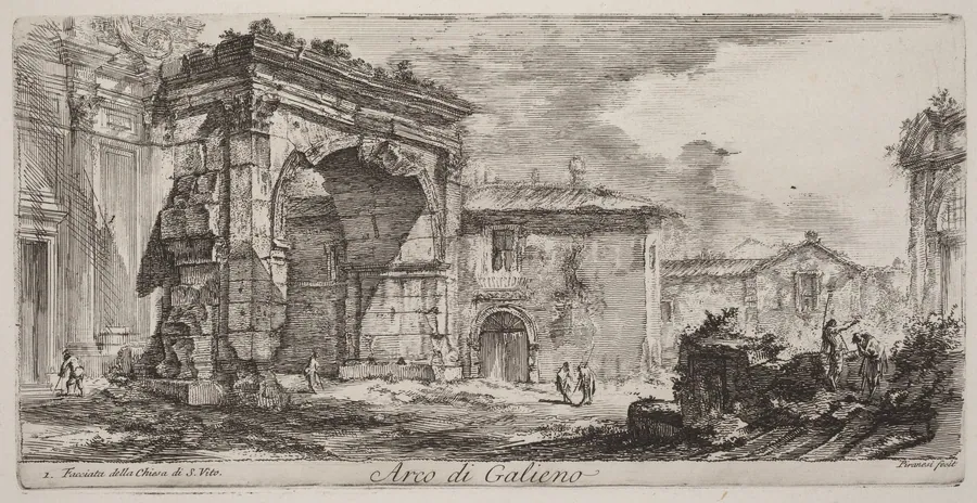 Arco di Trajoano in Ancona by Giovanni Battista Piranesi