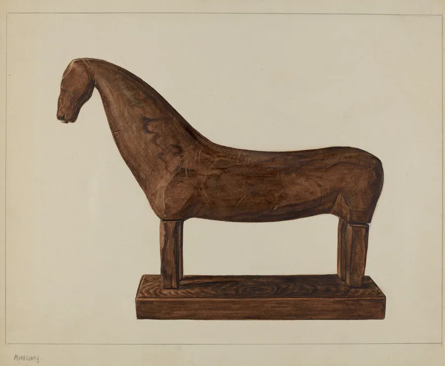 Horse by Mina Lowry
