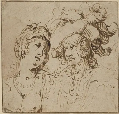 Cavalier with a Harlot