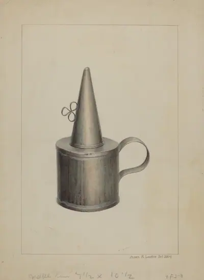 Whale Oil Lamp