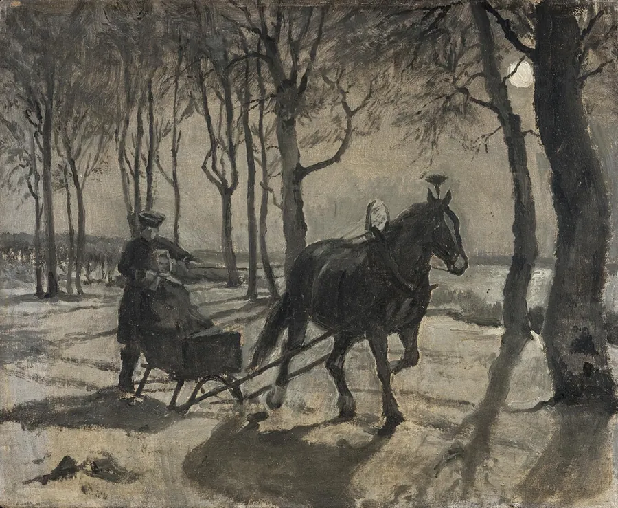 Kanefarten til Fussingø by Hans Smidth