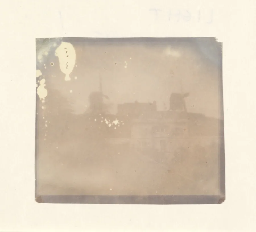 [Windmills, Montmartre] by Hippolyte Bayard
