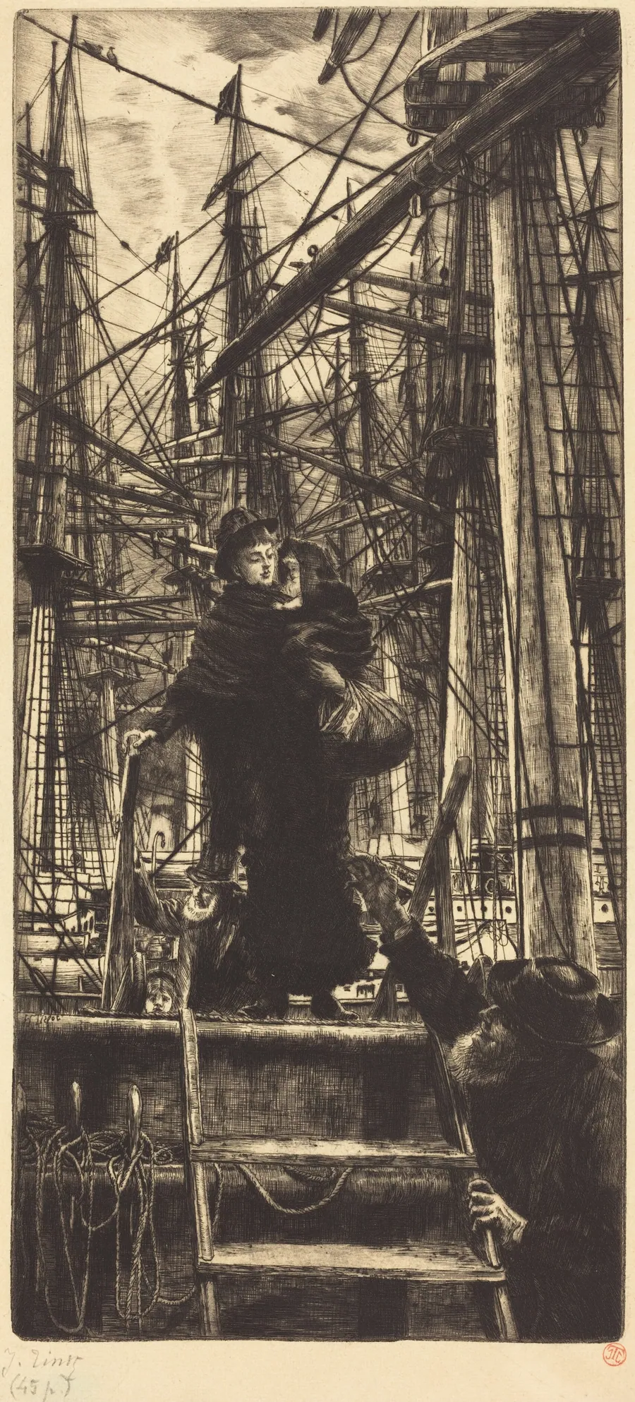 Emigrants by James Jacques Joseph Tissot