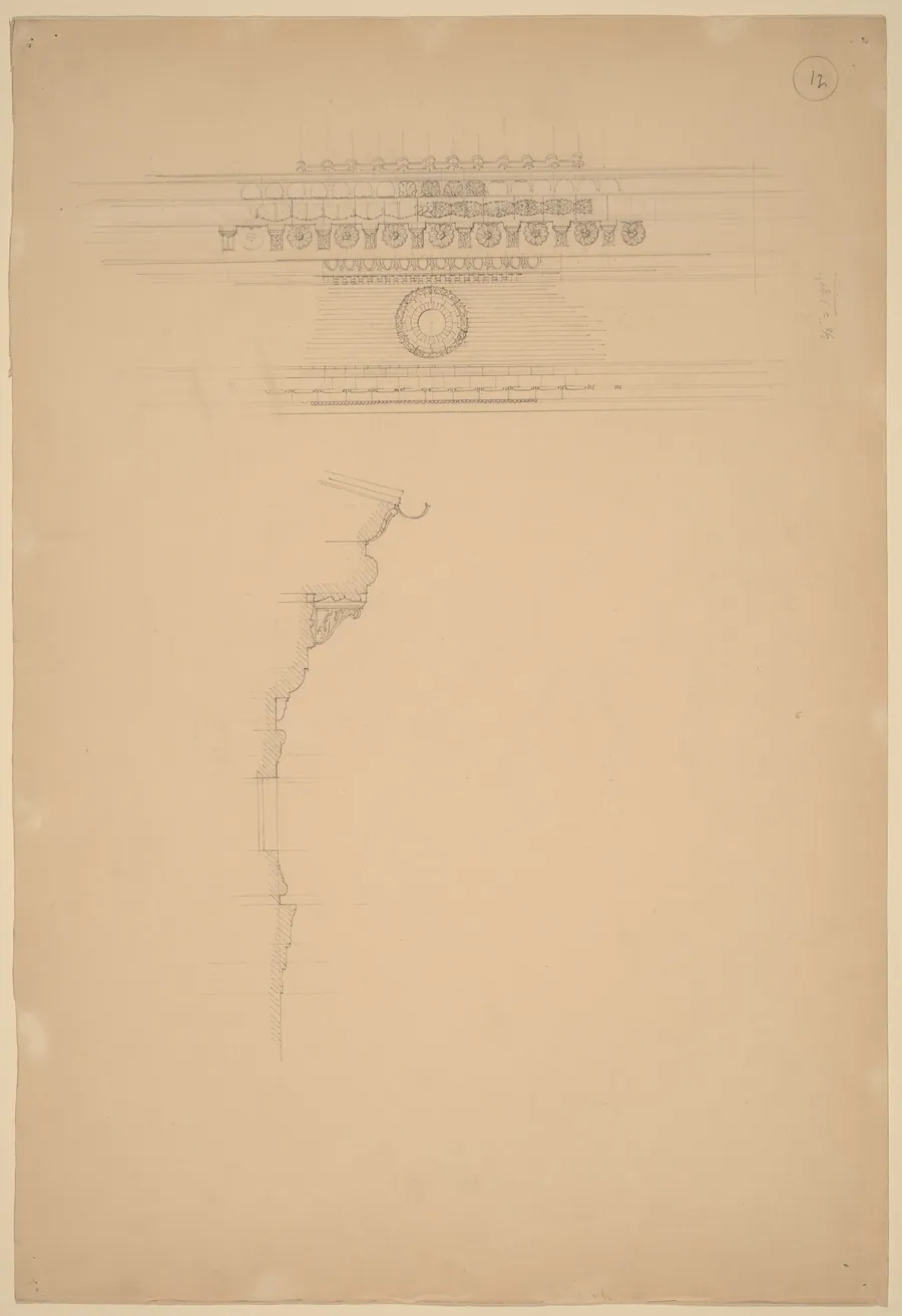 Study of Moldings by John Russell Pope