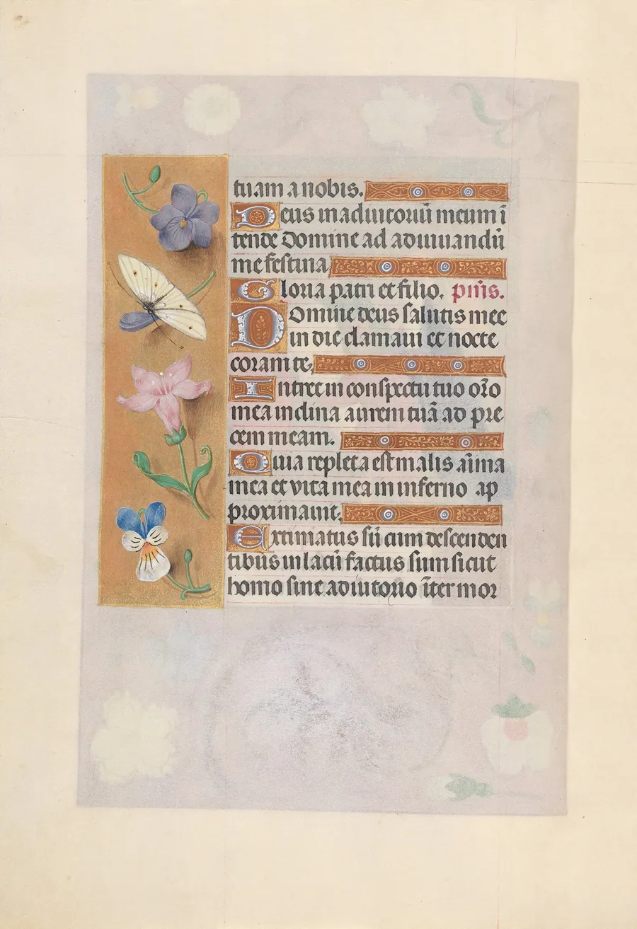 Hours of Queen Isabella the Catholic, Queen of Spain:  Fol. 77v by Master of the First Prayerbook of Maximillian
