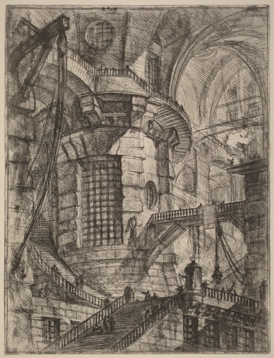 The Round Tower by Giovanni Battista Piranesi