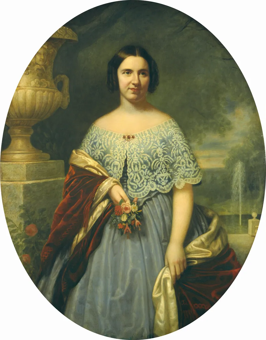 Lucy Tappan Bowen (Mrs. Henry C. Bowen) by Francis Bicknell Carpenter