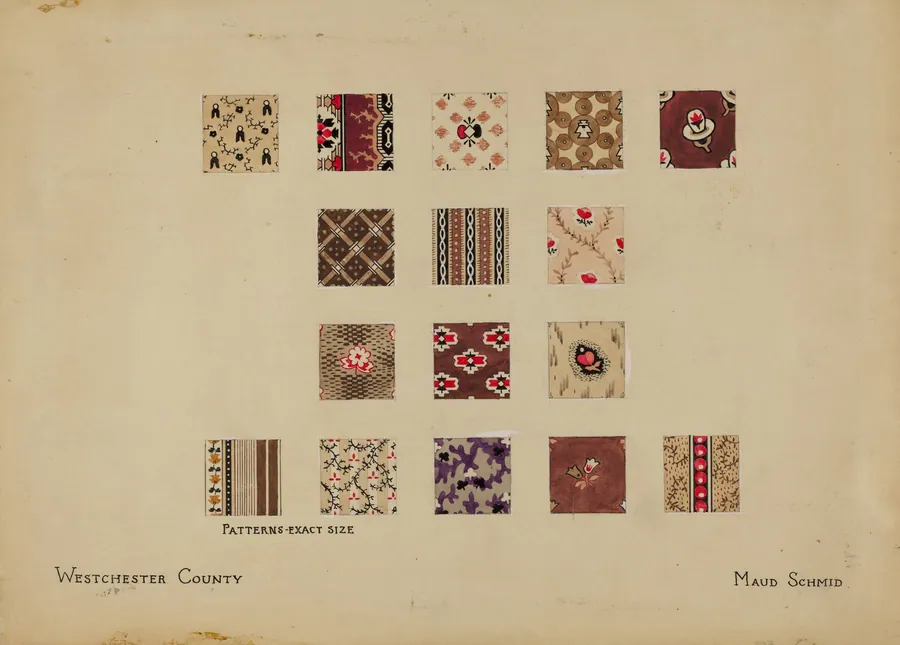 Friendship Quilt-Patchwork Section by Maud Schmid
