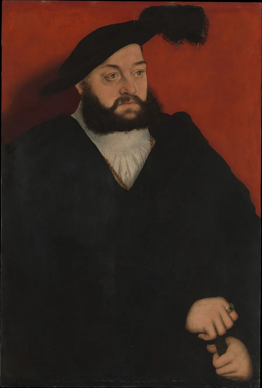 Johann (1498–1537), Duke of Saxony by Lucas Cranach the Elder