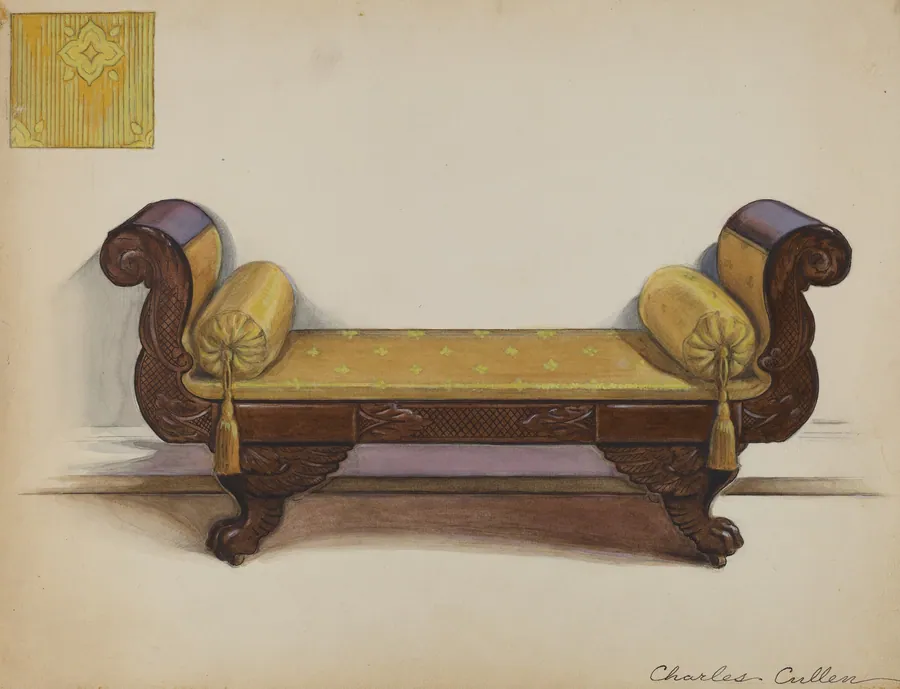 Settee by Charles Cullen