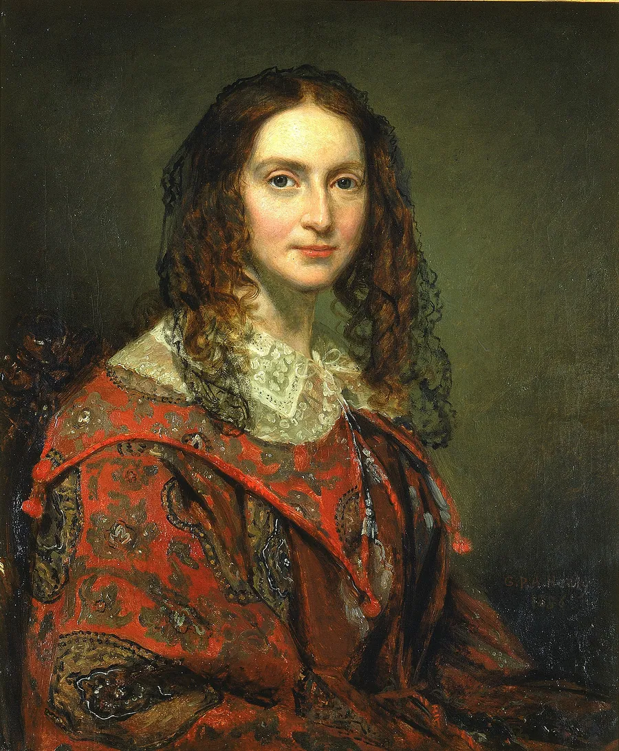 Mrs. Thomas B. Bryan by George Peter Alexander Healy, born Boston, MA 1813-died Chicago, IL 1894