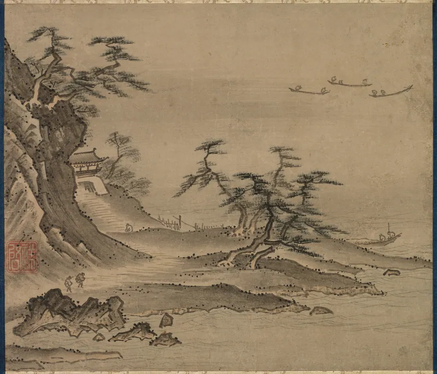 View of Xiao Xiang by Kenkō Shōkei