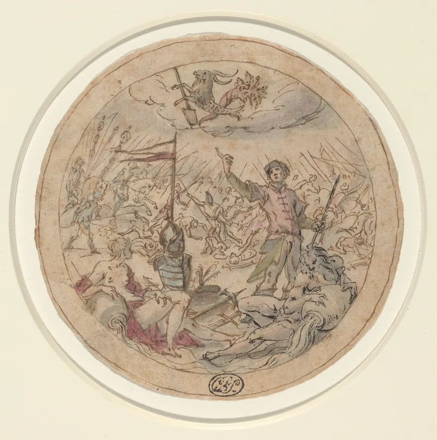 Allegory on the Turkish Wars by Hans von Aachen