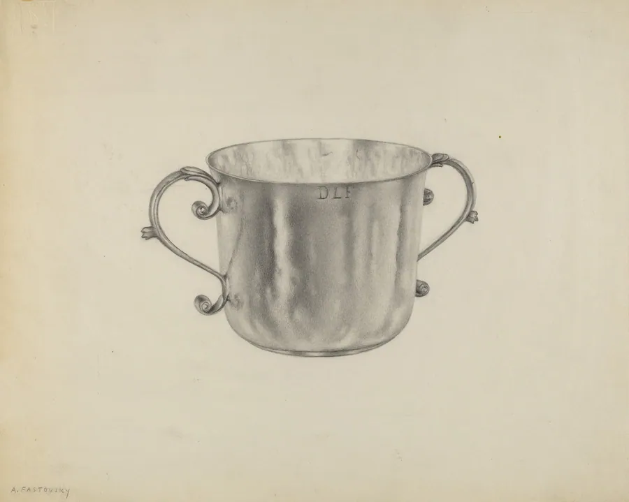 Silver Caudle Cup by Aaron Fastovsky