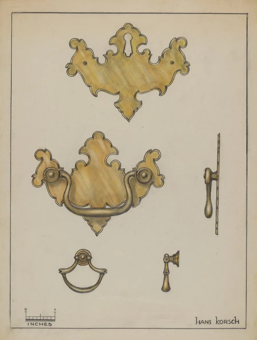 Drawer Pull by Hans Korsch