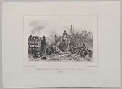 Lithographic Album of 1837: Half-Battalion at Left…Aim!...Fire!...Load