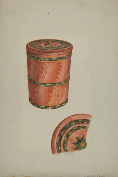 Pa. German Sugar Tub