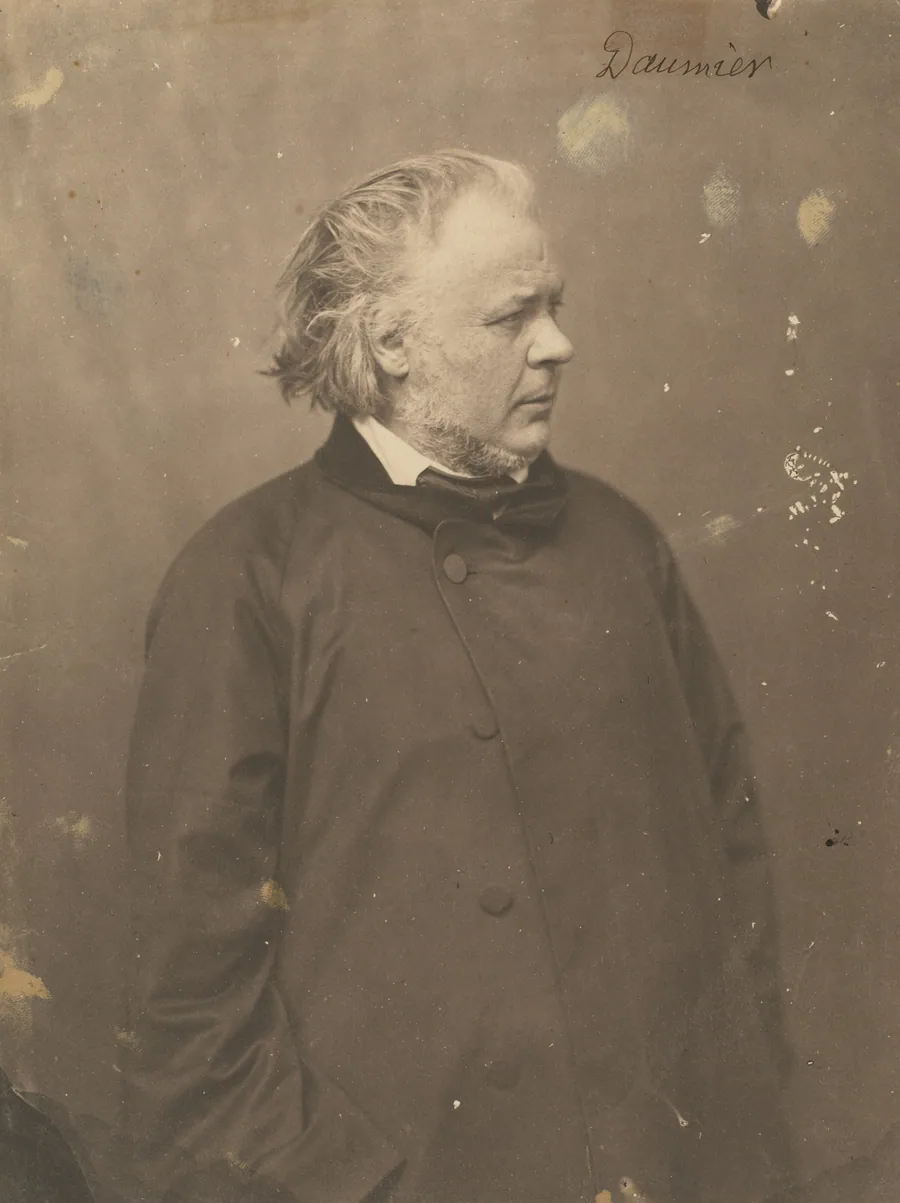 Honoré Daumier by Nadar