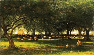 Noon in the Orchard