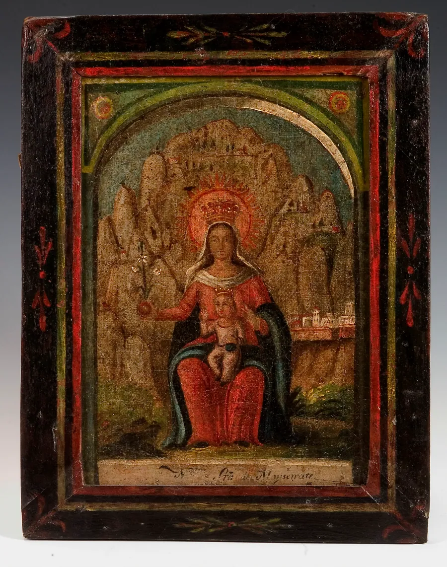 Virgen de Monserrate by Unidentified (Puerto Rican)