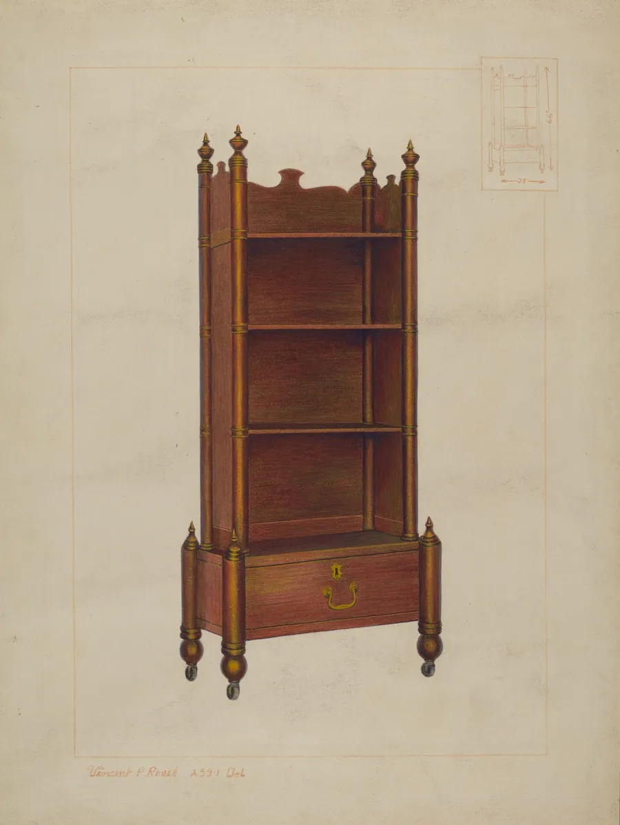 Bookcase by Vincent P. Rosel