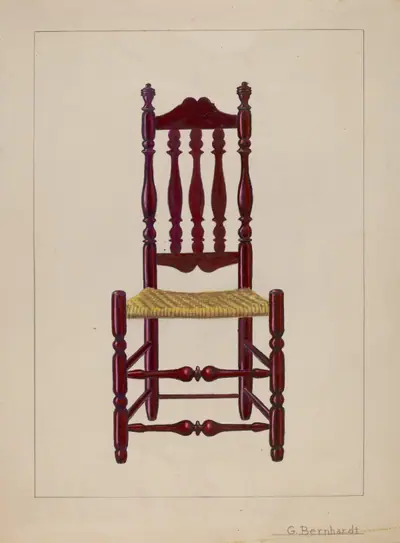 Baluster Back Chair