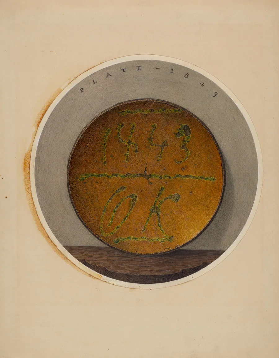 Pie Plate by John Matulis