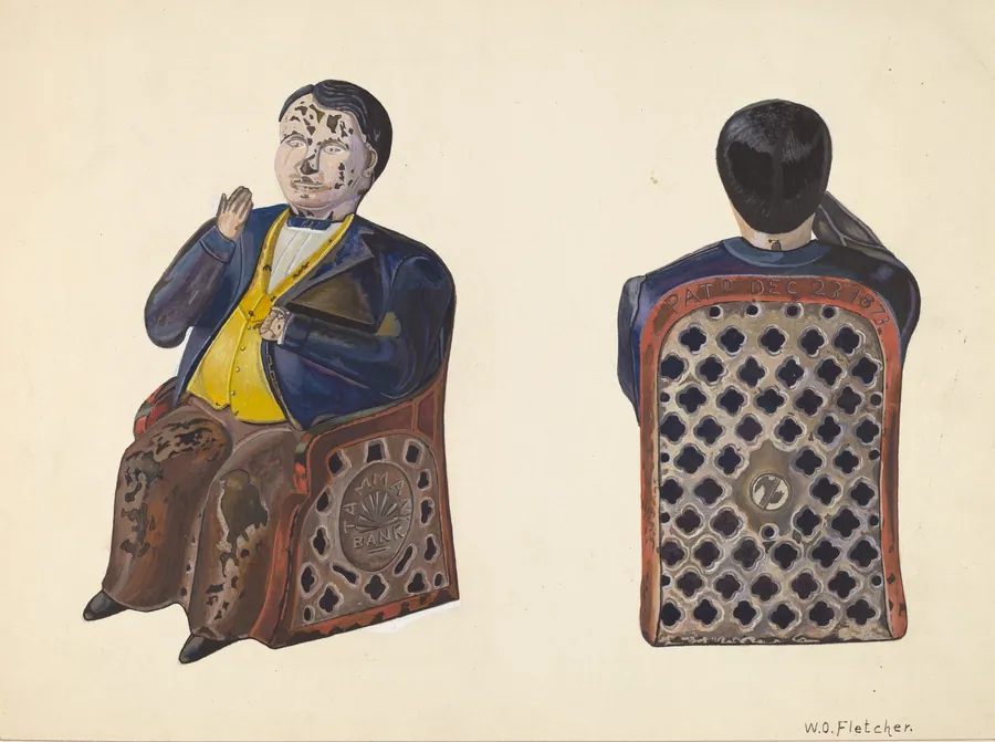 Tammany Toy Bank by William O. Fletcher