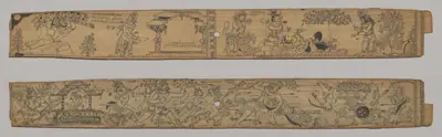 Leaf from a Romance of Chandrabhanu and Lavanyavati of Upendra Bhanja (Indian, died 1740)