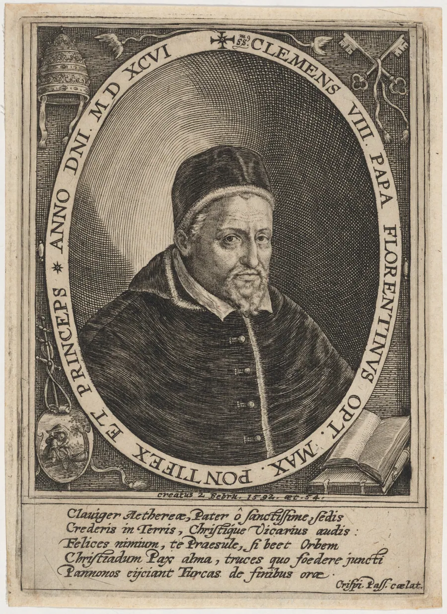 Pope Clement VIII by Crispijn van de Passe I