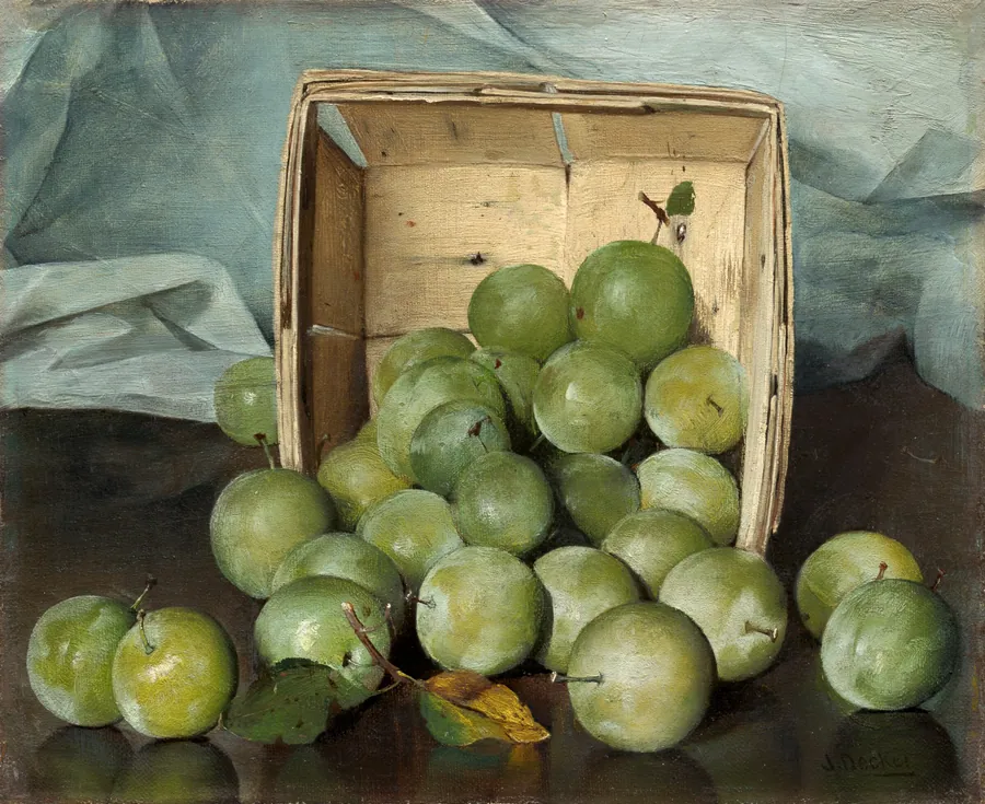 Green Plums by Joseph Decker