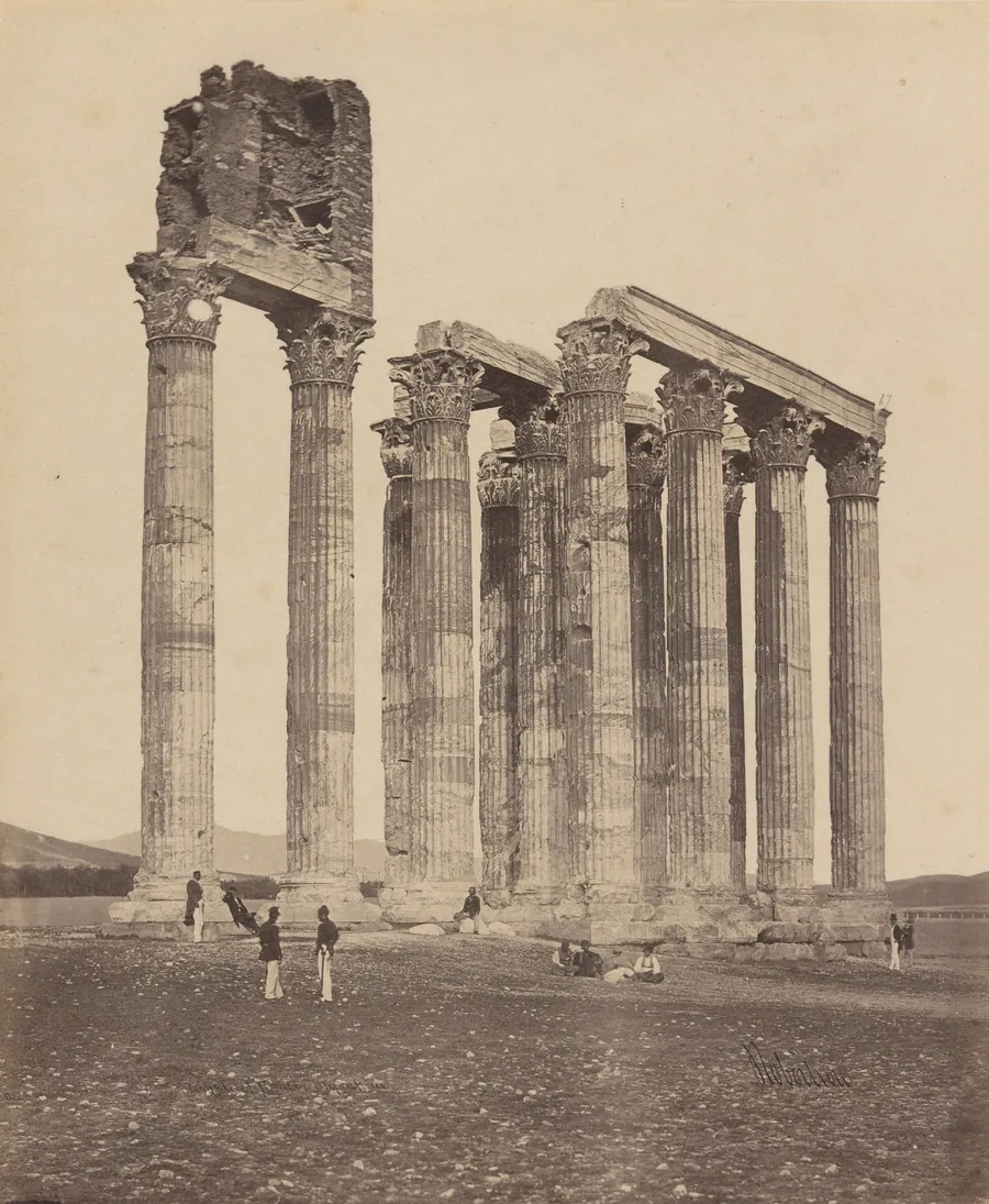 Temple of Jupiter Olympius by James Robertson