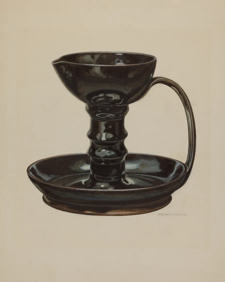 Grease Lamp by Henry Moran