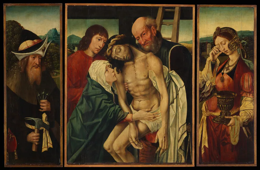 The Descent from the Cross by Master of the Holy Blood