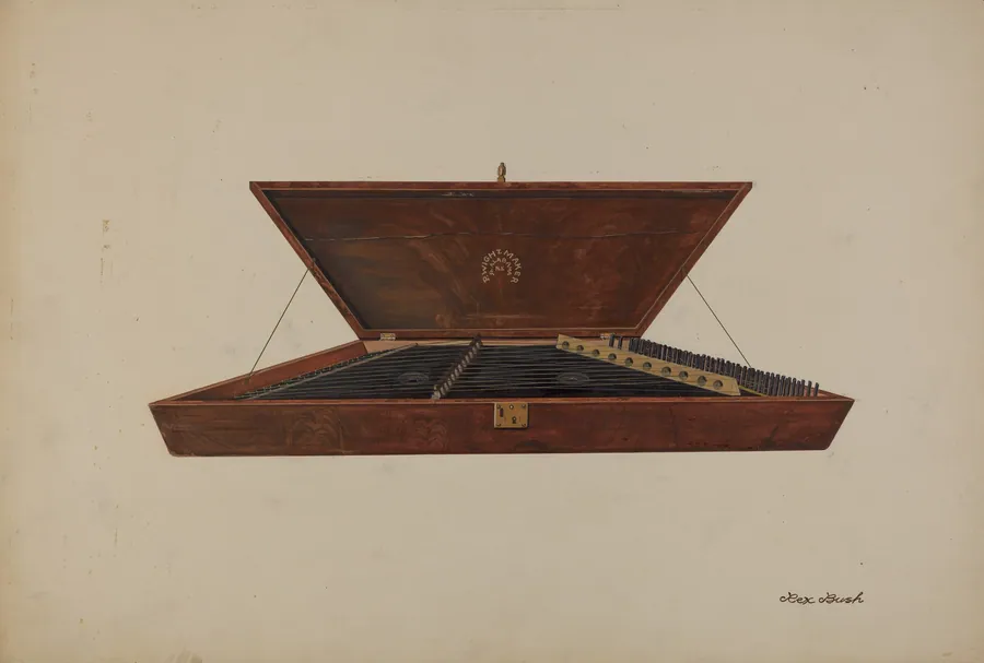 Dulcimer by Rex F. Bush