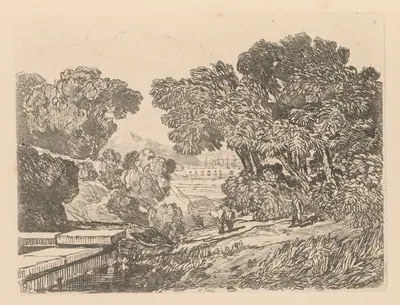 Liber Studiorum: Plate 9, A Study