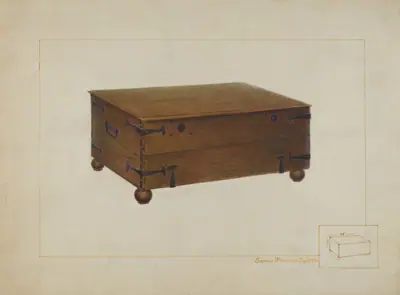 Money Chest in Old Swedes Church