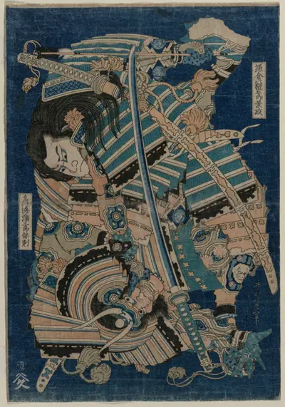 Kamakura no Gengoro Seizing Torinoumi Tasaburo